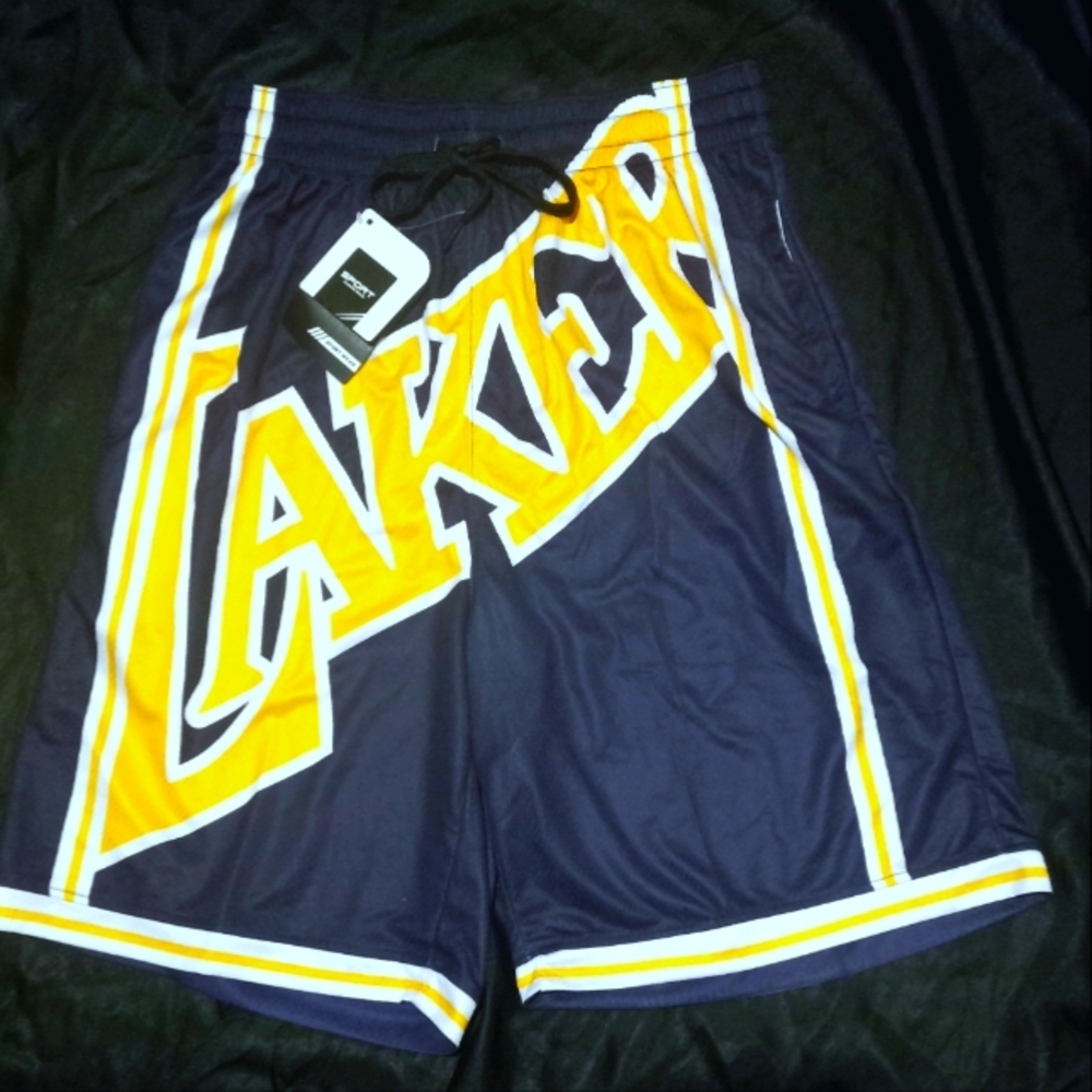 NWT Lakers basketball shorts